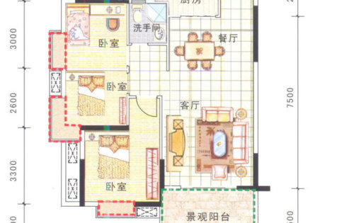 首付4万起，享2-3房(图3)