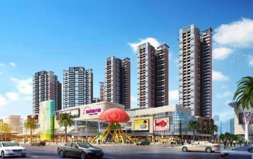 碧桂园公园上城，步行300即可到达15万平的灿邦新天地购物商城综合体，进驻众多商家(图3)