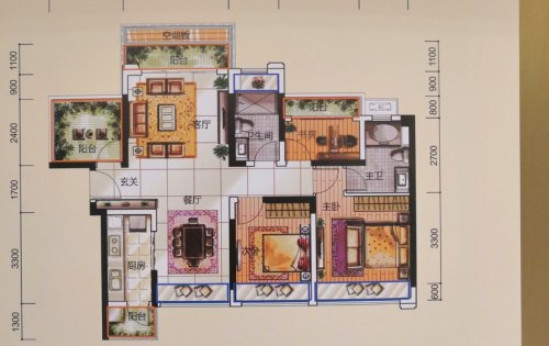 新品上市。欢迎咨询。户型图（056）(图1)