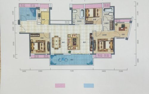 4-5栋在售户型。咨询有折扣。(图3)