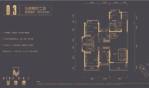 金地湾户型鉴赏(图2)