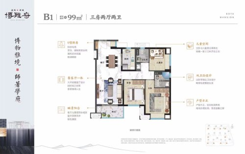 新城户型图及鸟瞰图(图4)