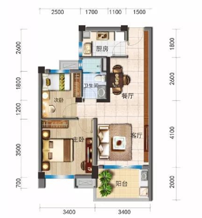 碧桂园北纬21度丨临海而居 瞰海户型让生活变得更美好(图4)