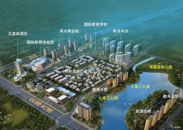 【看房记】中电北海大都会：揽湖瞰海的廉州湾千亩大城(图4)