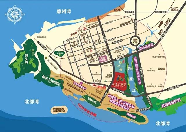 【小编看房】北海红树林旁边的江海大境之作——彰泰红树湾(图1)