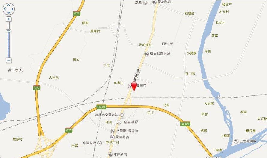 交通图袭汇千年桂林-交通图
