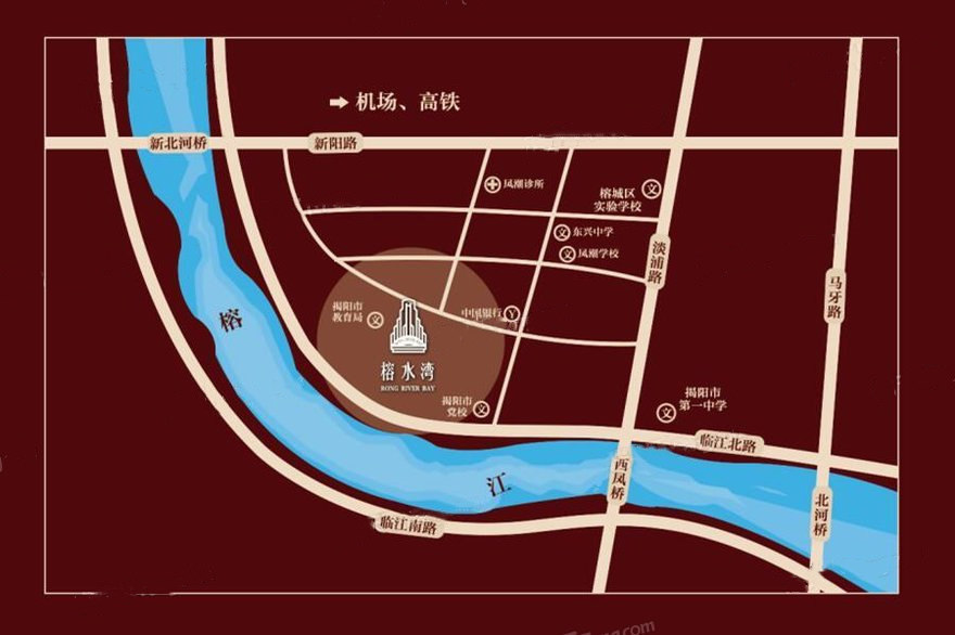 交通图榕水湾-交通图