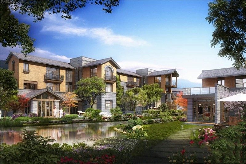 启迪冰雪小镇在售建筑面积84-200㎡合院(图1)