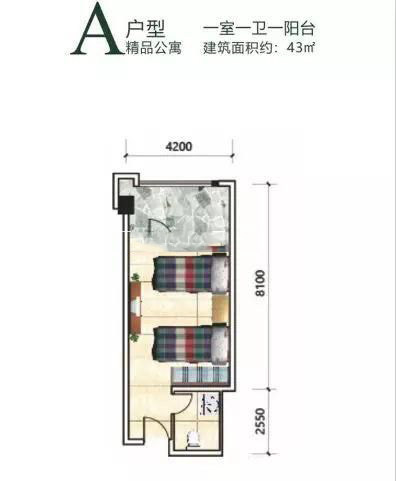 0室0厅1卫0厨 